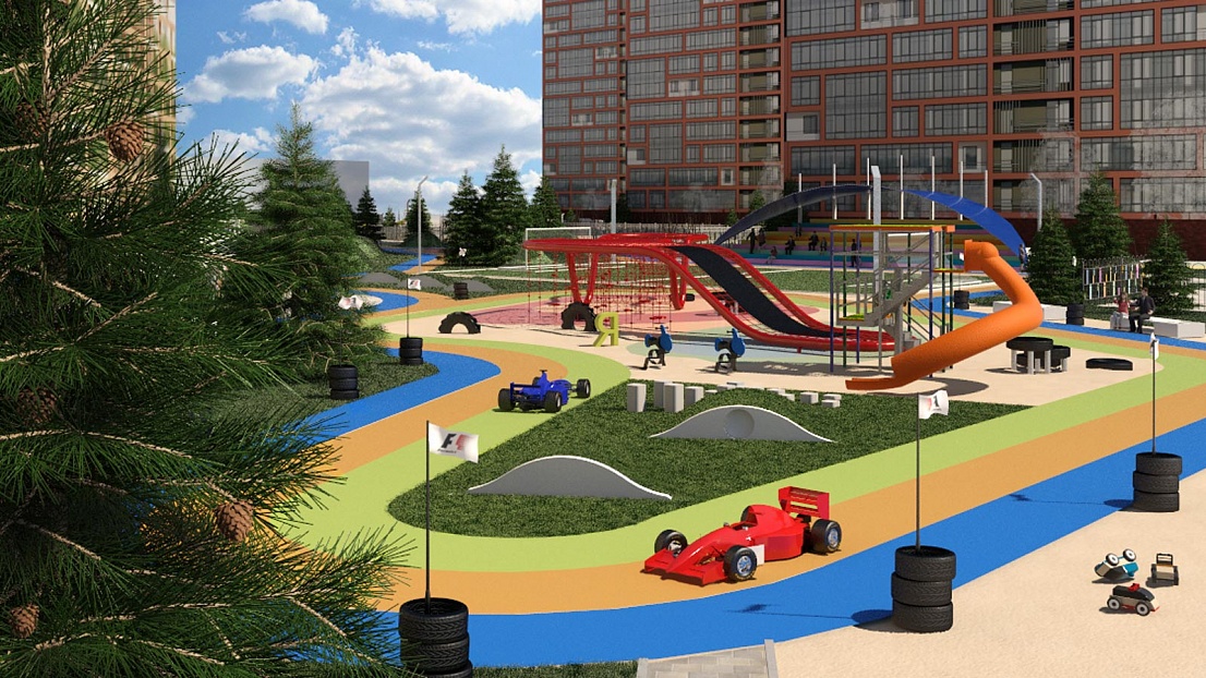 ЯСНЫЙ БЕРЕГ. ДВОР ФОРМУЛА 1 